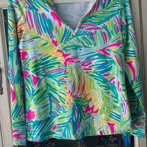 Lily Pulitzer long sleeve top, medium